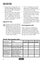 Preview for 78 page of FLORABEST FKS 2200 G4 Translation Of The Original Instructions