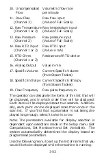 Preview for 48 page of Flowmetrics 922-MFC Installation And Operating Instructions Manual