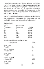 Preview for 55 page of Flowmetrics 922-MFC Installation And Operating Instructions Manual