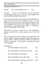 Preview for 81 page of Flowmetrics 922-MFC Installation And Operating Instructions Manual