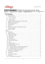 Preview for 2 page of Flowserve SIHI dry Standard H Series Instruction & Operation Manual