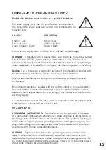 Preview for 13 page of fluidra Certikin CUV110N Installation And Operating Manual