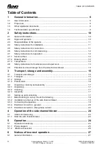 Preview for 4 page of FLUVO 27222-C Operator'S Manual