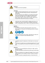 Preview for 28 page of Flux F 550 GS6 Series Main Operating Instructions