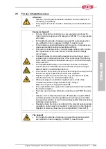 Preview for 29 page of Flux F 550 GS6 Series Main Operating Instructions