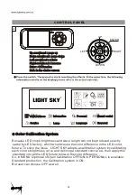 Preview for 11 page of Fly Dragon LIGHT SKY TX1920ZOOM User Manual