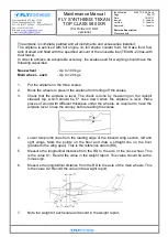 Preview for 20 page of Fly Synthesis Texan top class 580 ISR Maintenance Manual