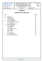 Preview for 33 page of Fly Synthesis Texan top class 580 ISR Maintenance Manual