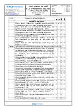 Preview for 40 page of Fly Synthesis Texan top class 580 ISR Maintenance Manual