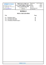 Preview for 61 page of Fly Synthesis Texan top class 580 ISR Maintenance Manual