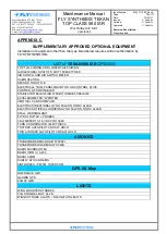 Preview for 75 page of Fly Synthesis Texan top class 580 ISR Maintenance Manual