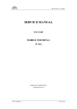 FLY E185 Service Manual preview