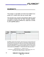 Preview for 88 page of Flybox Vigilus Operating Manual