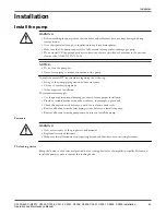 Preview for 49 page of FLYGT C/R3231 Installation, Operation And Maintenance Manual