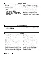 Preview for 20 page of Flymo CONTOUR POWER PLUS CORDLESS CCT25 Important Information Manual