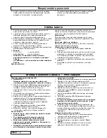 Preview for 46 page of Flymo CONTOUR POWER PLUS CORDLESS CCT25 Important Information Manual