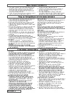 Preview for 58 page of Flymo CONTOUR POWER PLUS CORDLESS CCT25 Important Information Manual