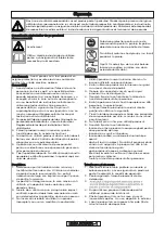 Preview for 71 page of Flymo Sabre Cut HTC24A Original Instructions Manual