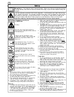 Preview for 2 page of Flymo VENTURER 370 Operator'S Manual