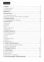 Preview for 3 page of FlySky FS-MG4 User Manual