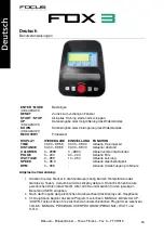 Preview for 16 page of FOCUS FITNESS FFCR015 Manual