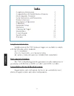 Preview for 2 page of Fogmaster VECTRA-JET 750510CE Instruction Manual