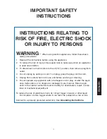 Preview for 3 page of Fogmaster VECTRA-JET 750510CE Instruction Manual