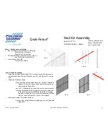 Preview for 7 page of Folding Guard Qwik-Fence Installation Instructions Manual