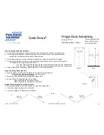 Preview for 11 page of Folding Guard Qwik-Fence Installation Instructions Manual