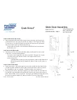 Preview for 16 page of Folding Guard Qwik-Fence Installation Instructions Manual