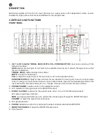 Preview for 4 page of FONESTAR MAZ-4160 Instruction Manual