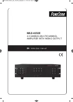 FONESTAR MAZ-4250E Instruction Manual preview