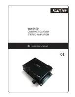 Preview for 1 page of FONESTAR WA-2150 Instruction Manual