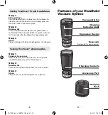 Preview for 6 page of FoodSaver VS1199 Series Reference Manual