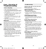 Preview for 7 page of FoodSaver VS1199 Series Reference Manual