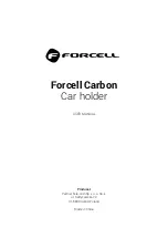 Forcell Carbon B060 User Manual preview