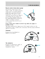 Preview for 17 page of Ford 2001 Explorer Owner'S Manual