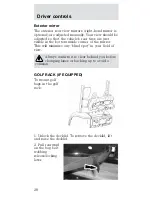 Preview for 28 page of Ford 2002 Think Owner'S Manual