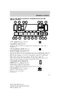 Preview for 21 page of Ford 2003 Thunderbird Owner'S Manual