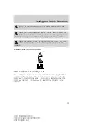 Preview for 95 page of Ford 2003 Thunderbird Owner'S Manual