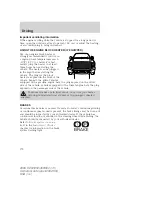 Preview for 172 page of Ford 2006 F-250 Owner'S Manual