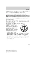 Preview for 185 page of Ford 2006 F-250 Owner'S Manual