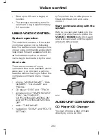 Preview for 265 page of Ford Mondeo 2007 Owner'S Handbook Manual