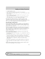 Preview for 125 page of Ford Zephyr 2007 Owner'S Manual