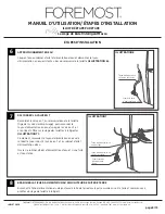 Preview for 23 page of Foremost BTS-1005E-W Operating Manual, Installation Steps