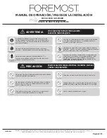 Preview for 32 page of Foremost BTS-1005E-W Operating Manual, Installation Steps