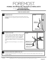 Preview for 38 page of Foremost BTS-1005E-W Operating Manual, Installation Steps