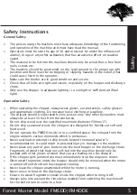 Preview for 5 page of Forest-Master FM4DDE Manual