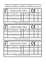 Preview for 4 page of FORGE ADOUR ORIGIN G45 Instructions For Use Manual