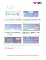 Preview for 14 page of Formech 508DT Installation, Operating And Service Manual